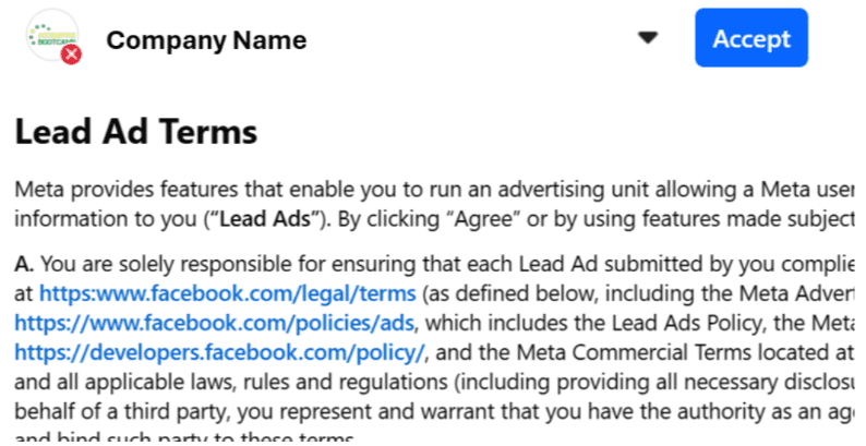 Facebook Lead Ads